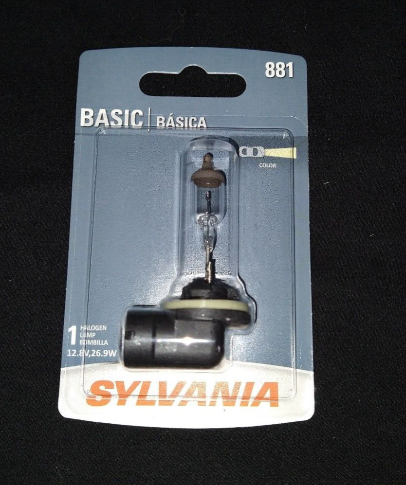 SYLVANIA TYPE 881 NEW BULB NEW 26.9W BASIC HALOGEN