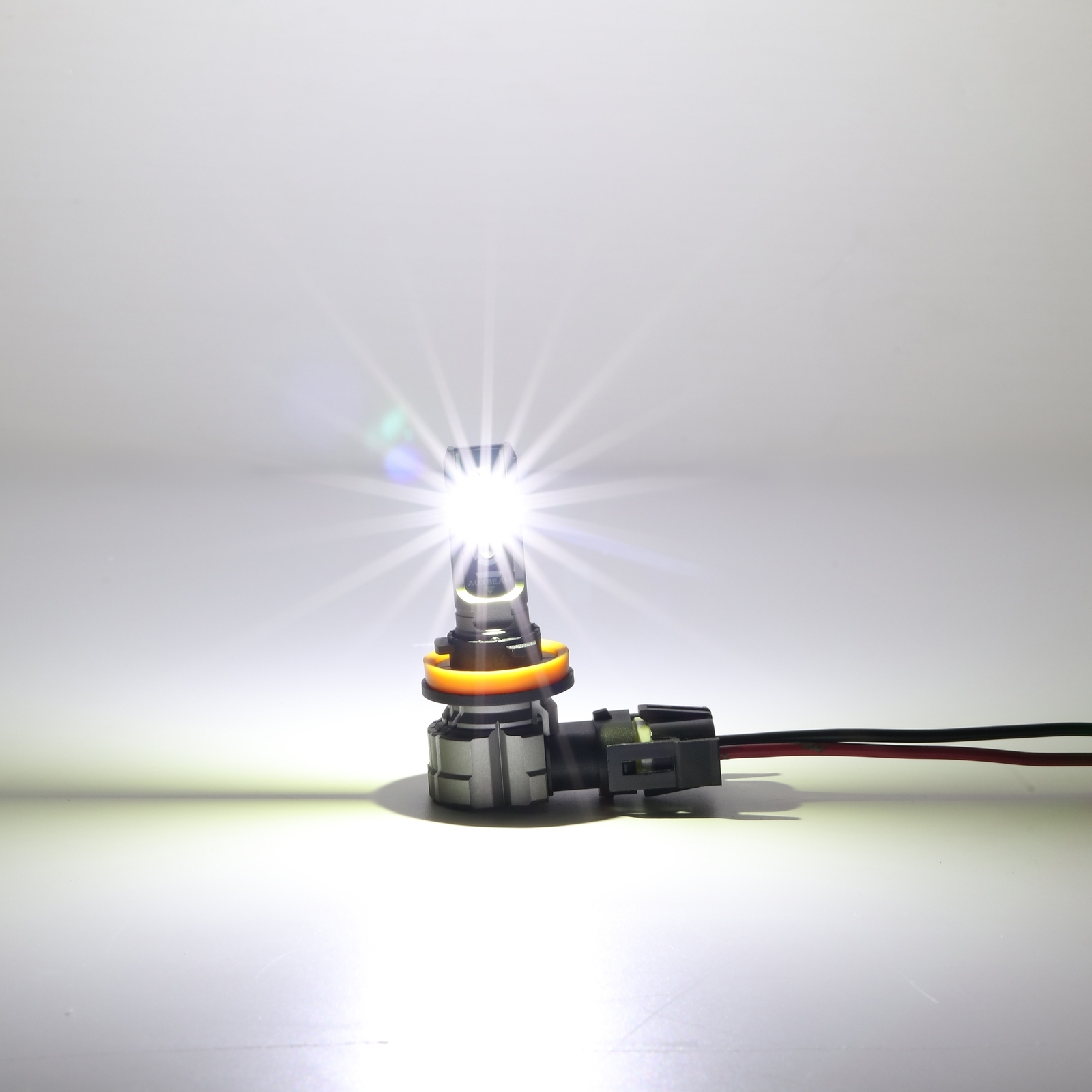 AUXBEAM H7+H11+H11 LED Headlight High+Low+Fog Bulbs Combo 6500K Bright Lamps 6X