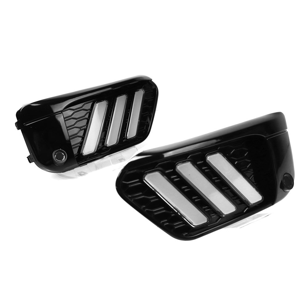3 Color LED DRL for BMW X1 F48 16-19 Daytime Running Light Grille Style w/ Turn
