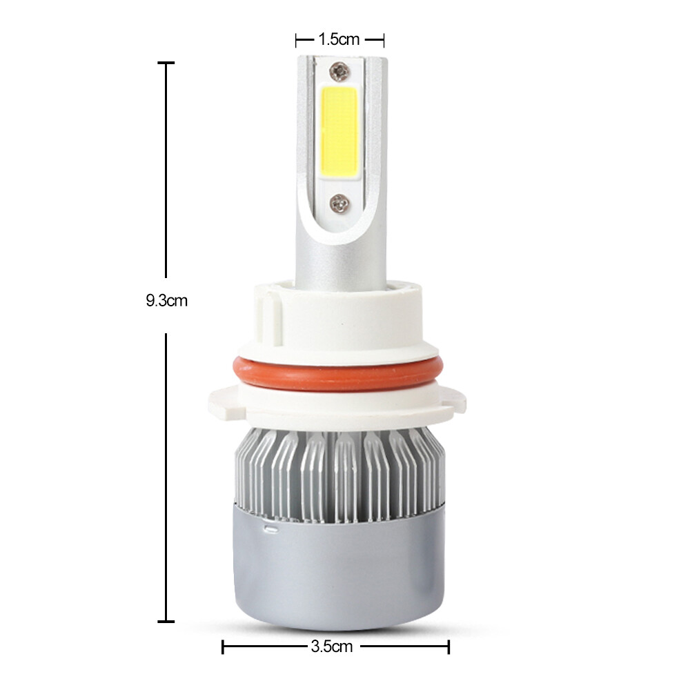 Whosesales 20X 9007 HB5 LED Headlight Bulbs Kit High Low Beam 6000K Super White