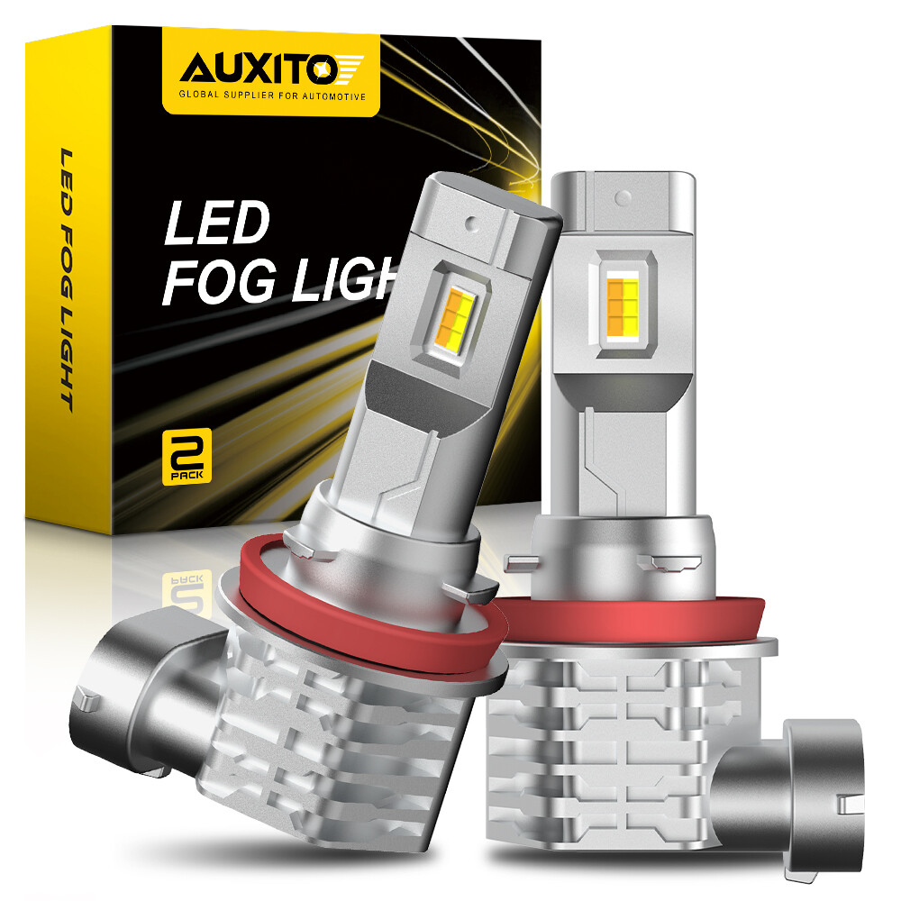 Switchback White Yellow H11 H16 LED Fog Light Bulbs for Toyota Tacoma 2012-2023