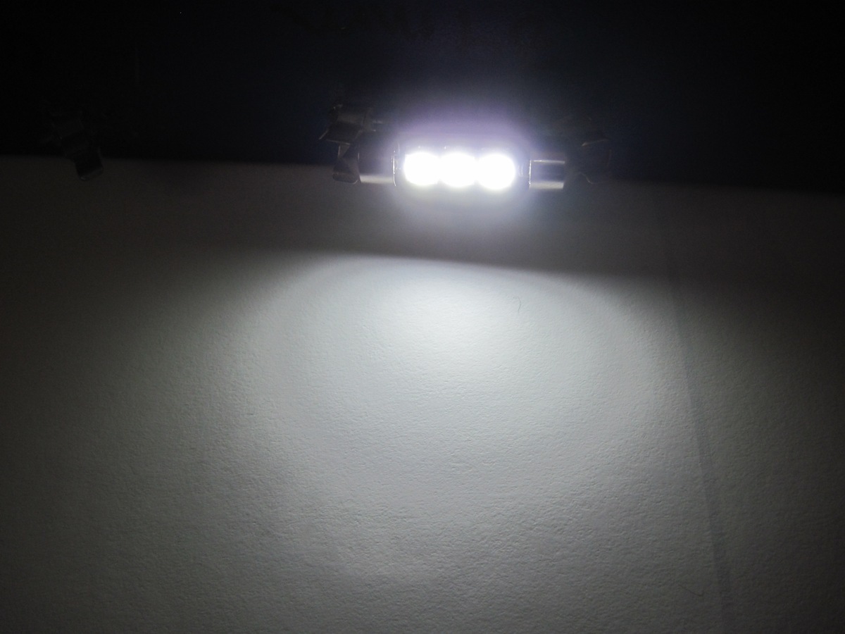 2 pcs canbus error free 6418 37mm 5050 smd led with heatsink Fit BMW