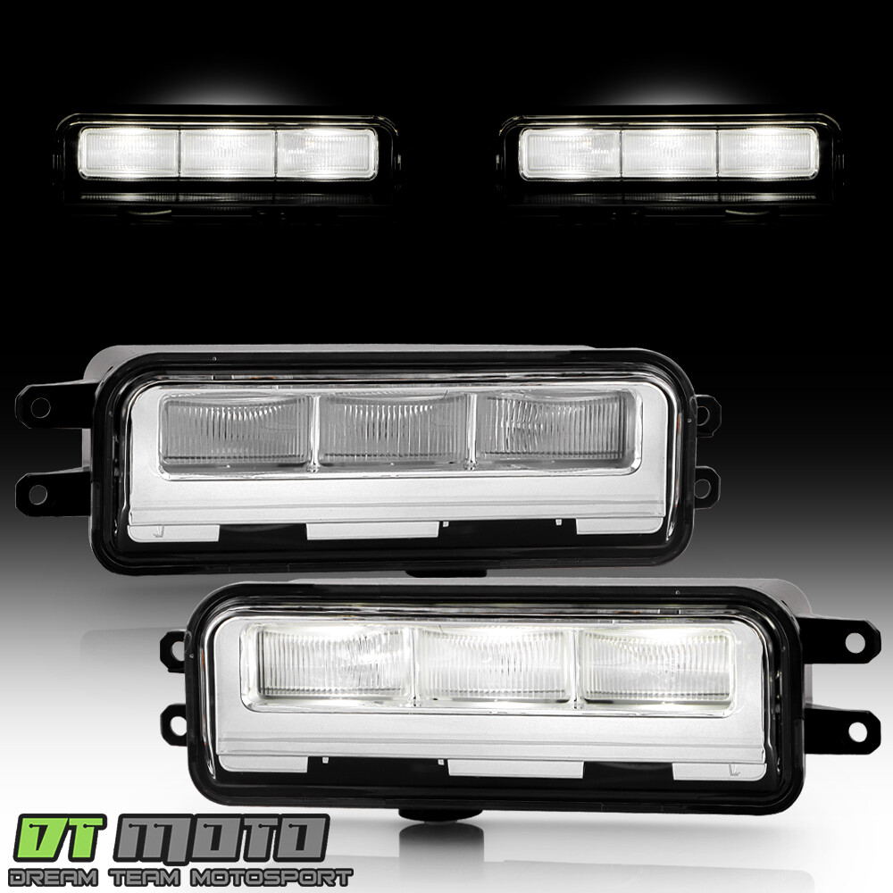 For 2024-2025 Toyota Tacoma LED Bumper Fog Lights Driving Lamps w/ Switch Pair