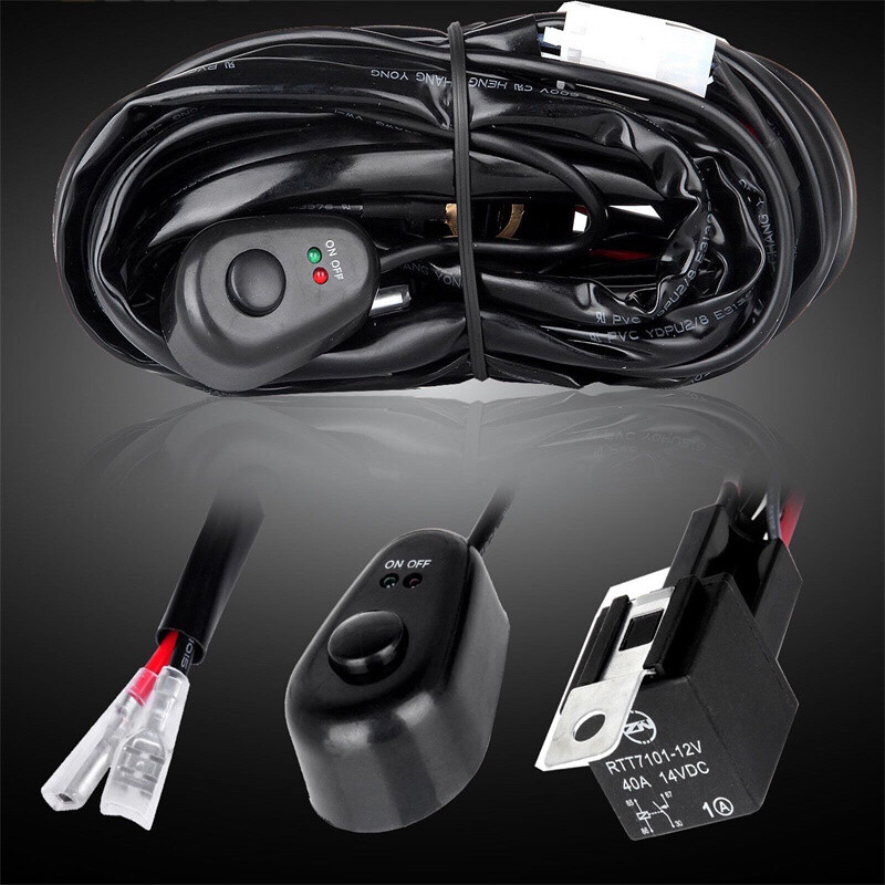 For Toyota Pickup Truck H4 LED Headlight Brightness Intensifier Wiring Harness