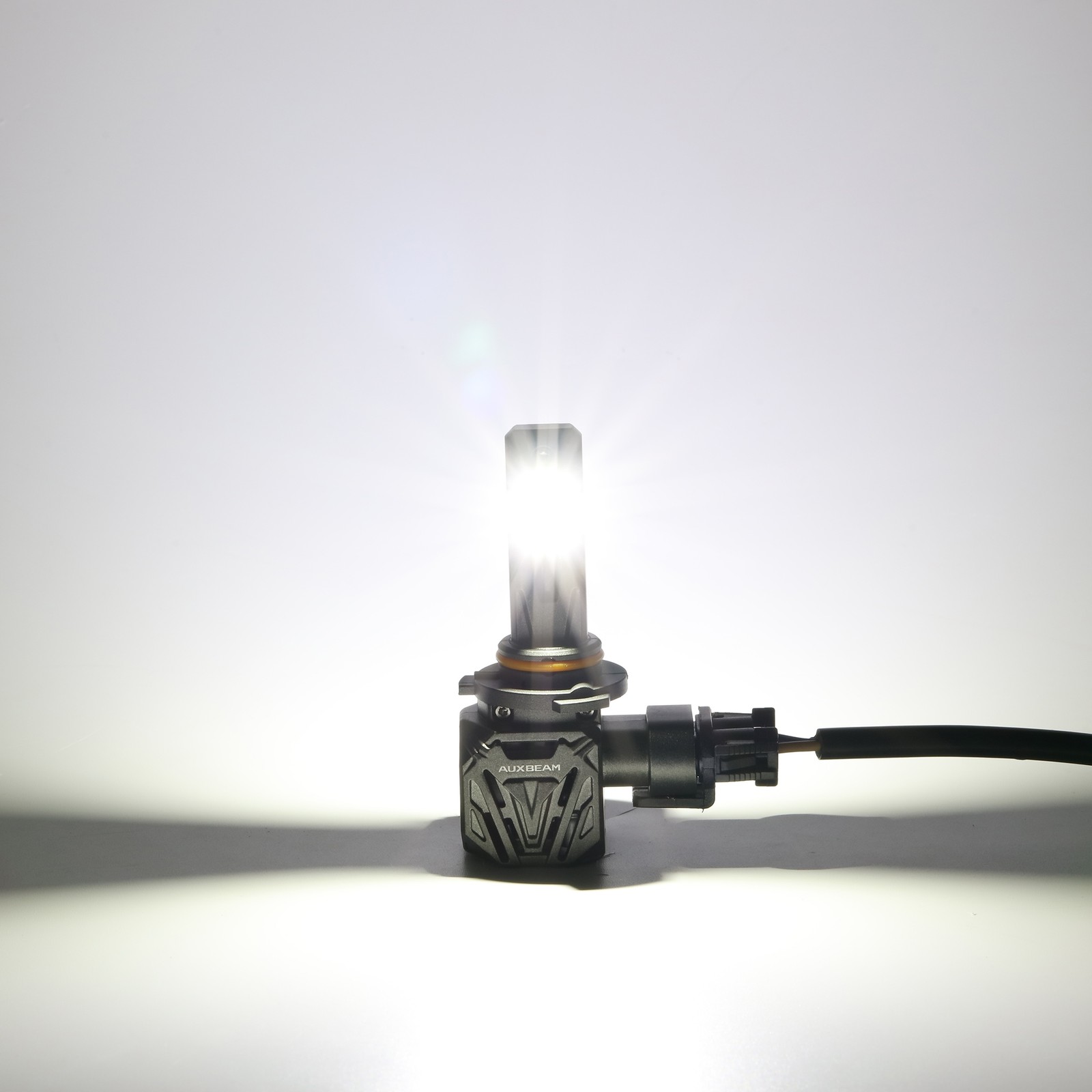 AUXBEAM 9005 HB3 LED Headlight 2 Bulbs High Beam White Super Bright 120W 30000LM