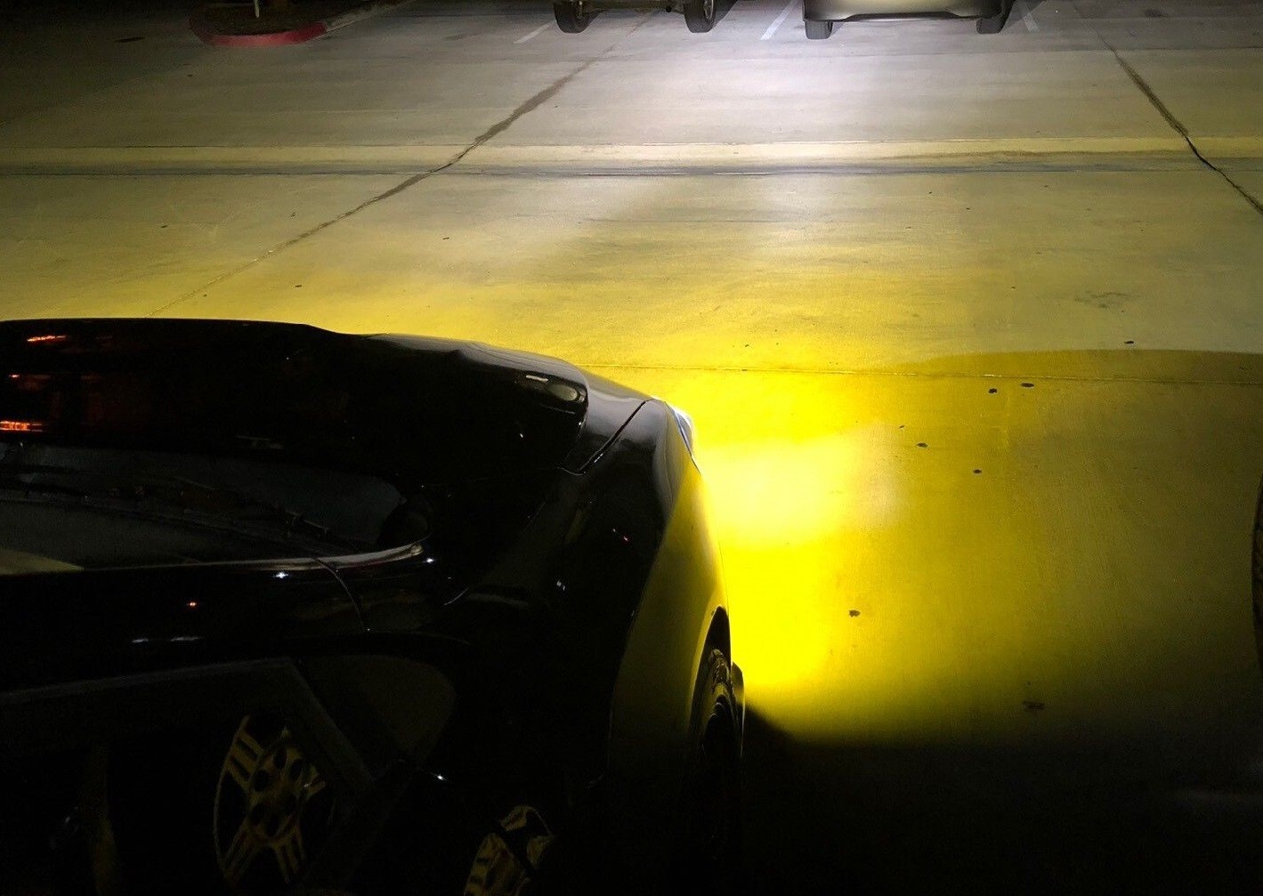 LED Kit F15 140W 9006 HB4 3000K Yellow Two Bulb Headlight Lamp Replace JDM Lamp