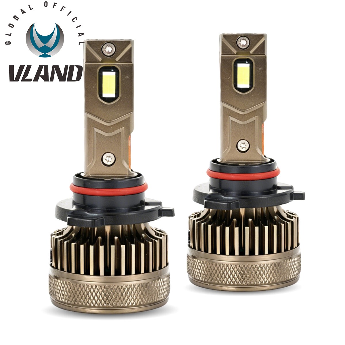 9005 LED Headlight Bulbs 6800LM 6000K Xenon White 55W High Low Beam Lamp Pair