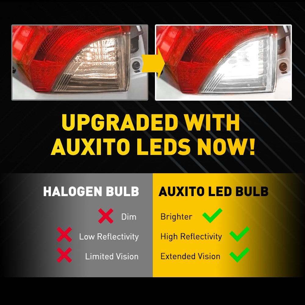 Super 7443 Bright 7440 LED Daytime Running Lamps Light Replace Halogen DRL Lamp