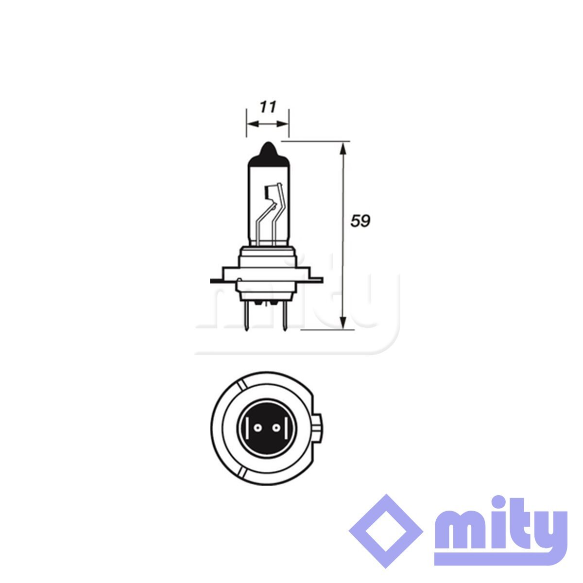 Fits Alfa Romeo 156 2000-2006 + Other Models BULBS MANUAL Mity