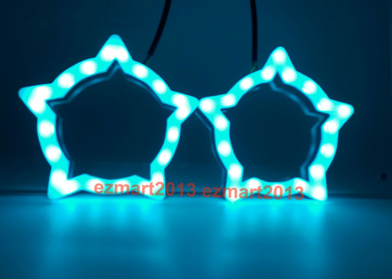 Flow chasing RGB star halo Dream color Turn Signal Flash Demon eye bluetooth DRL