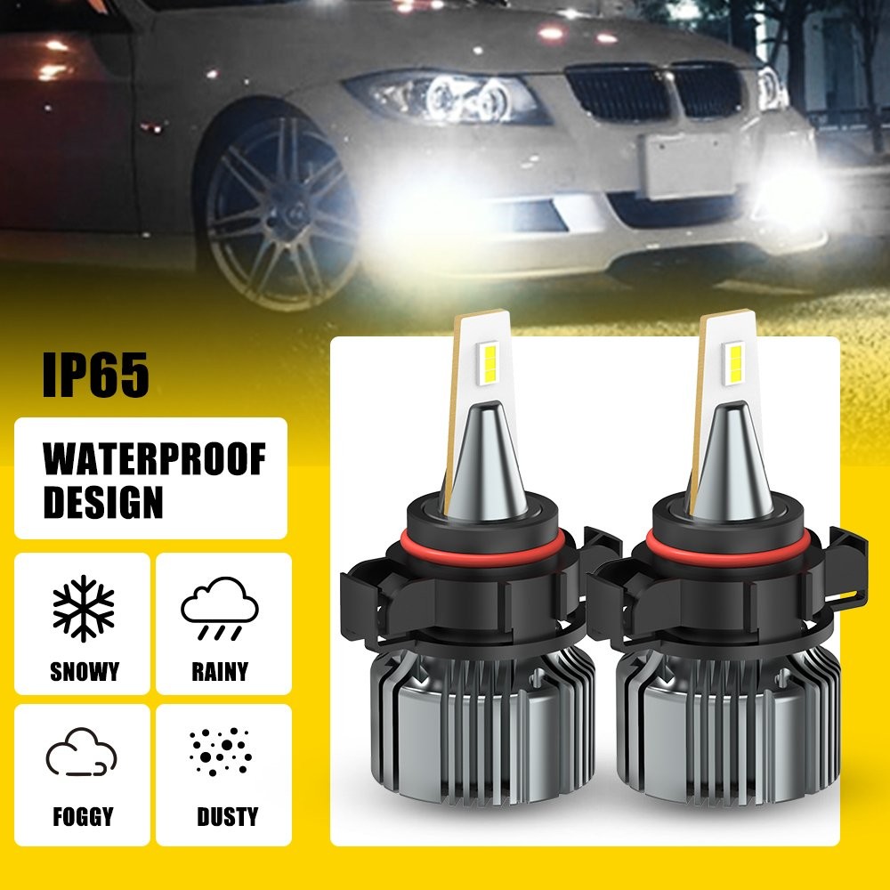 AUXITO Amber/White LED 5202 5201 H16 Fog Light Daytime Running Light 4000LM 28W