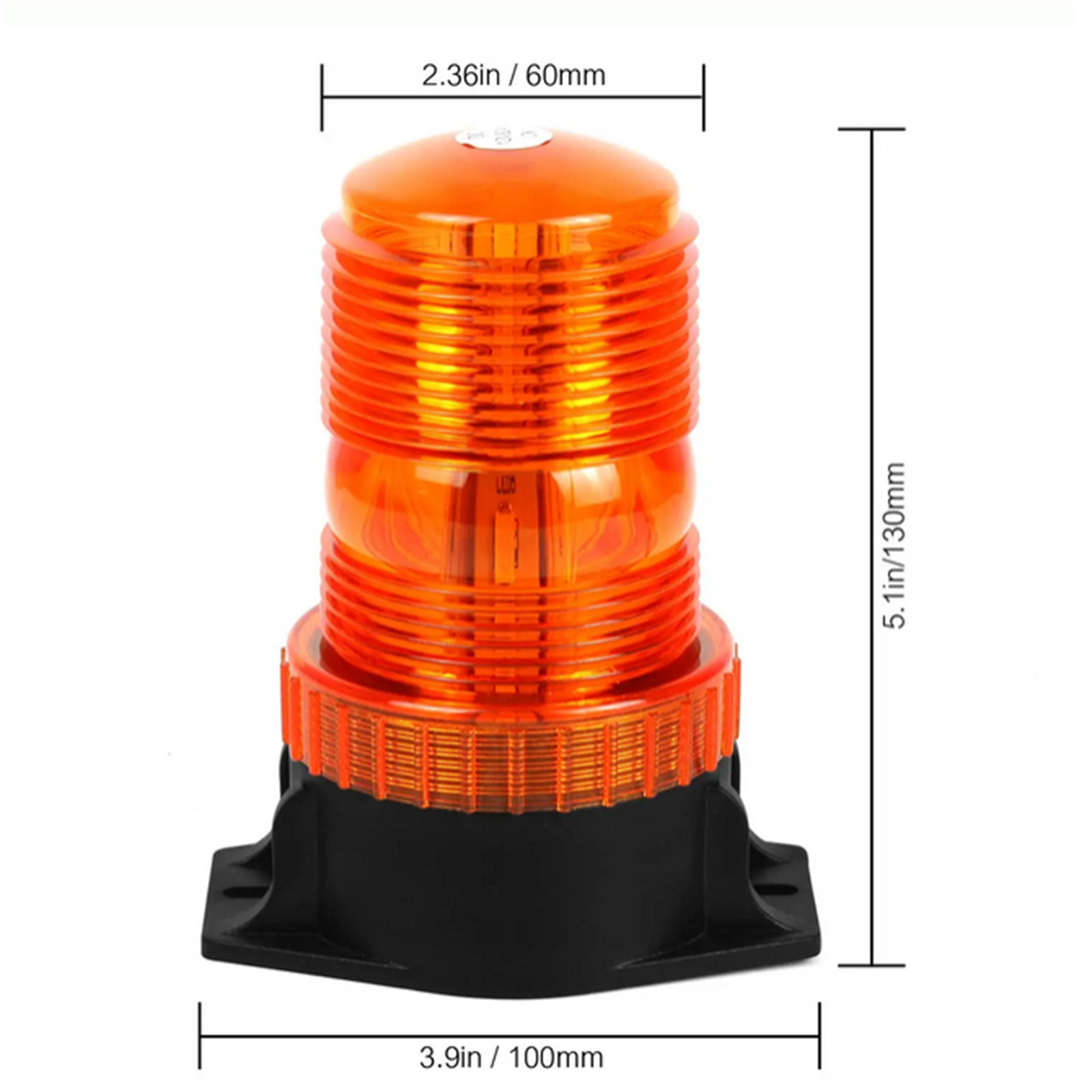 30 LED Strobe Light 12V-24V Emergency Warning Flashing Lights Forklift Golf Cart