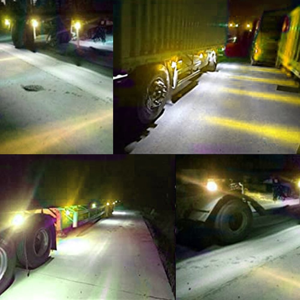 10X Amber LED Side Marker Lights Bullet Clearance Light Truck Trailer Wateproof