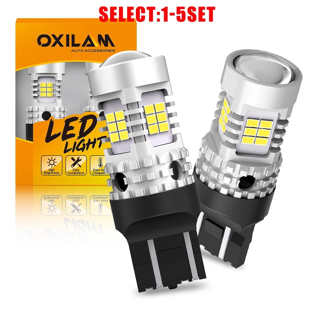 7443 7444 Led Turn Signal Light Bulbs Anti Hyper Flash Super Bright White 2-10X