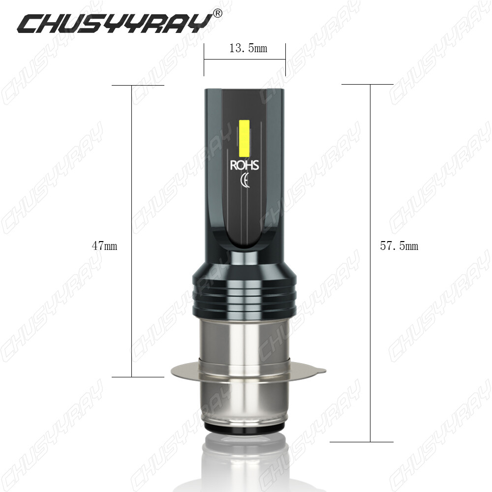 6000K For Yamaha Raptor 350 660R 700 700R LED Headlight Bulb Fit YFM350R YFM660R
