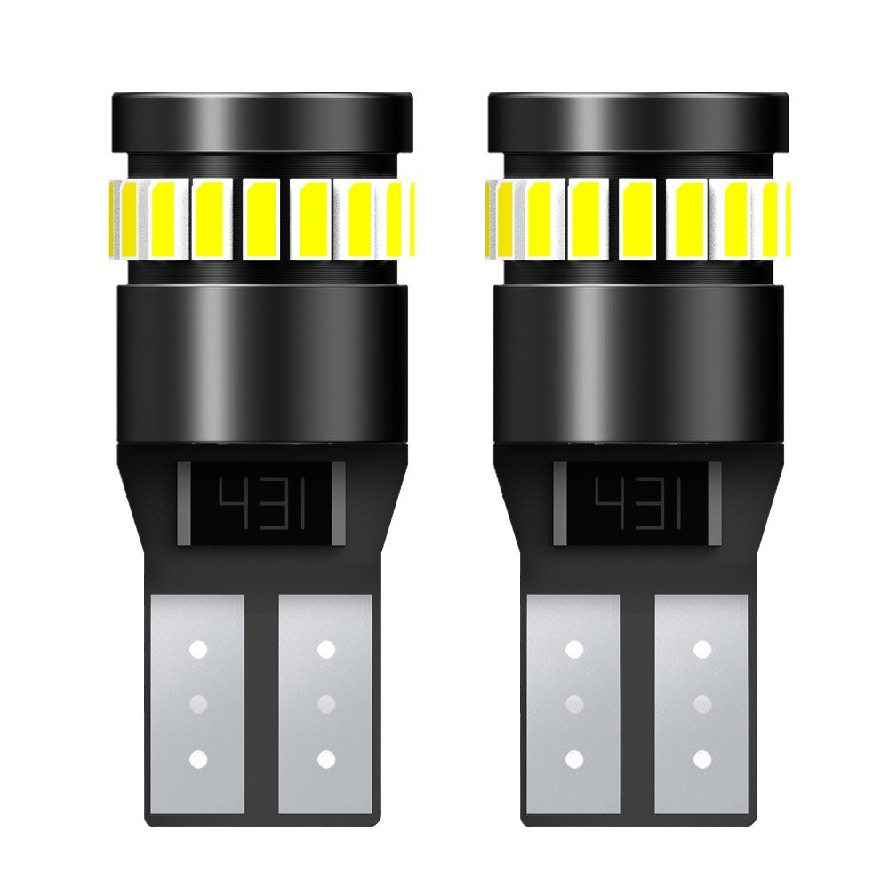10-100PCS Super White T10 194 W5W 2825 LED License Plate Inner Light Bulb 6000K
