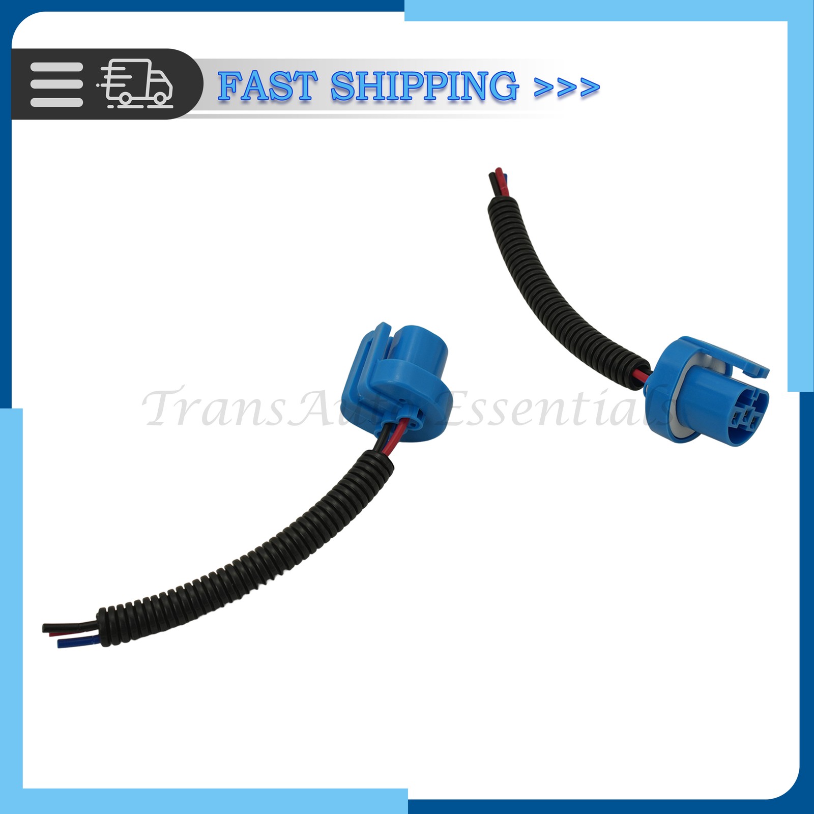 Wire Pigtail Female P 9007 HB5 Plug Connector Head Light Harness Bulb Socket US