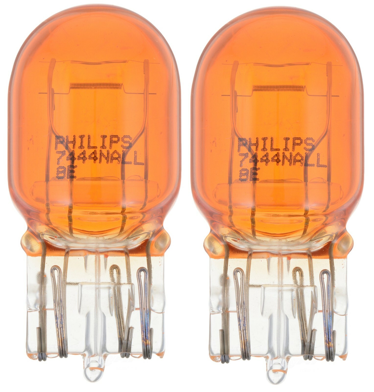 Philips Miniature 7444NA 28/8W Two Bulbs Front Turn Signal Light Replace Stock