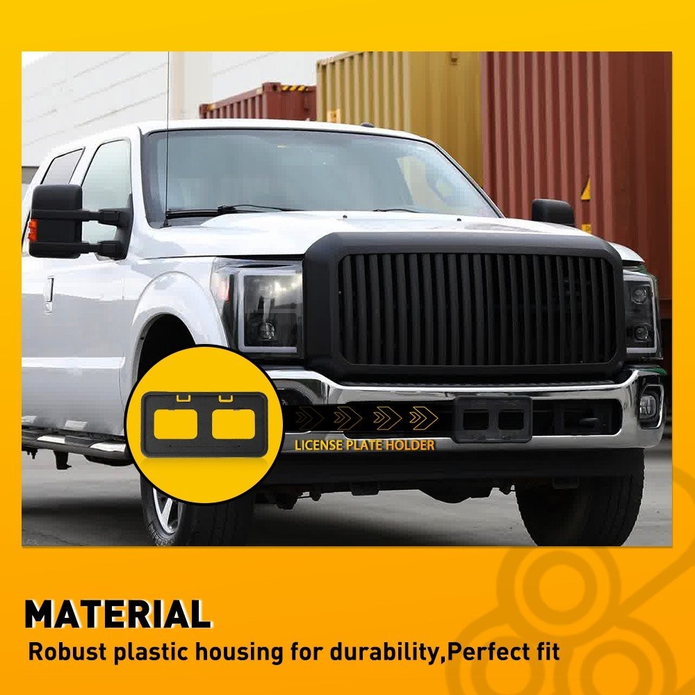 Clear Lens Red&Amber Dually Bed Side Fender Marker LED Light for Ford 99-10 F350