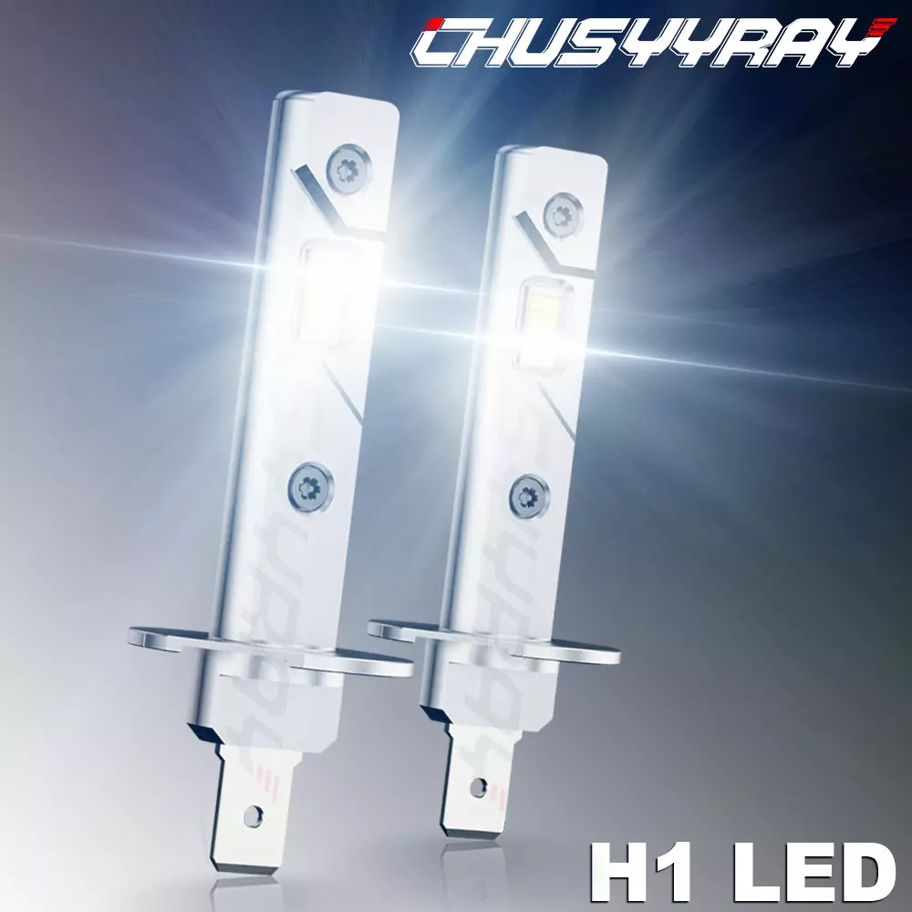 2Pcs NEW CSP LED Headlight Bulbs Super power combo For BMW E30 E34 E24 E36 E38