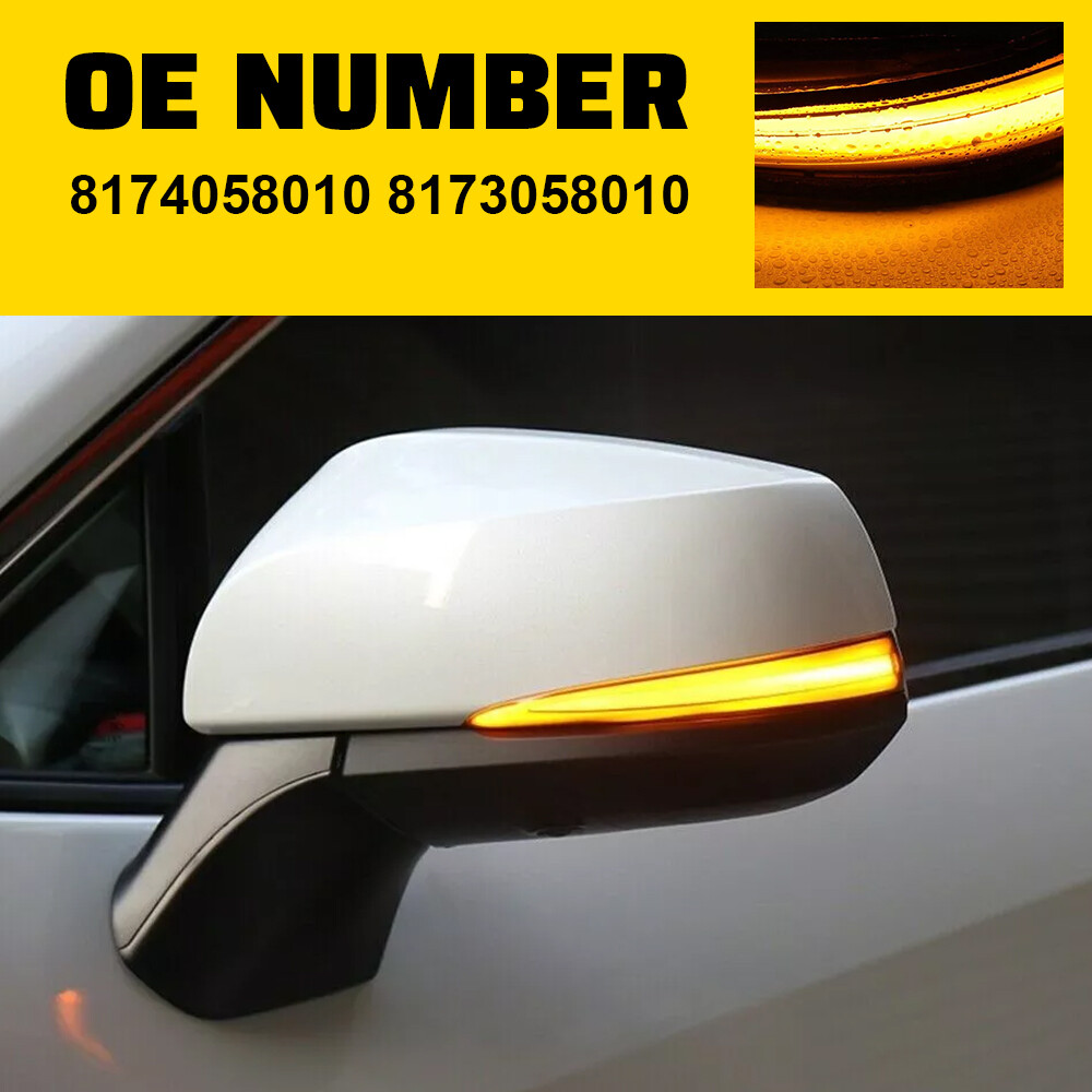 Right Left Side Mirror Indicator Turn Signal Light Lamp For Toyota RAV4 19-2023