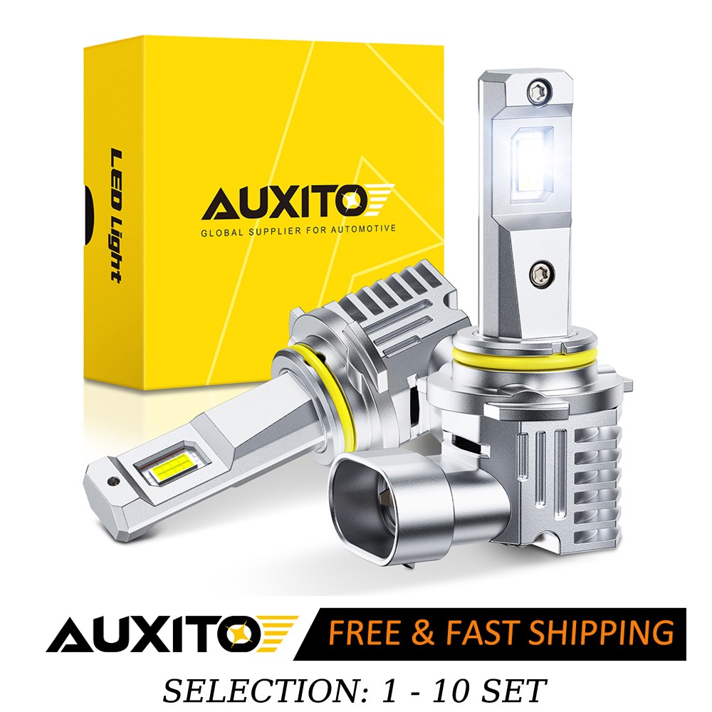 2-20X 9006 LED Headlight Bulbs Conversion Kit Low Beam 6500K 5000LM White AUXITO