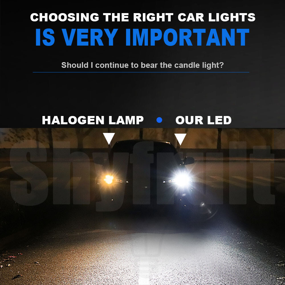 H7 LED Headlight Bulb Super Bright High Low Beam Conversion Kit 5Years Warranty
