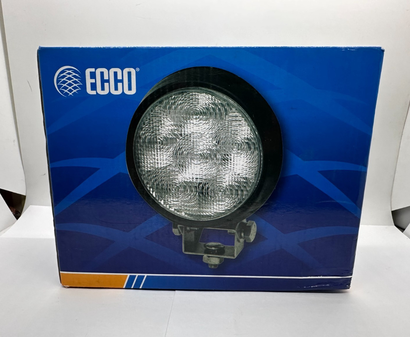 ECCO E92013 Round LED Spot & Flood Beam Work Light for Truck Tractor SUV