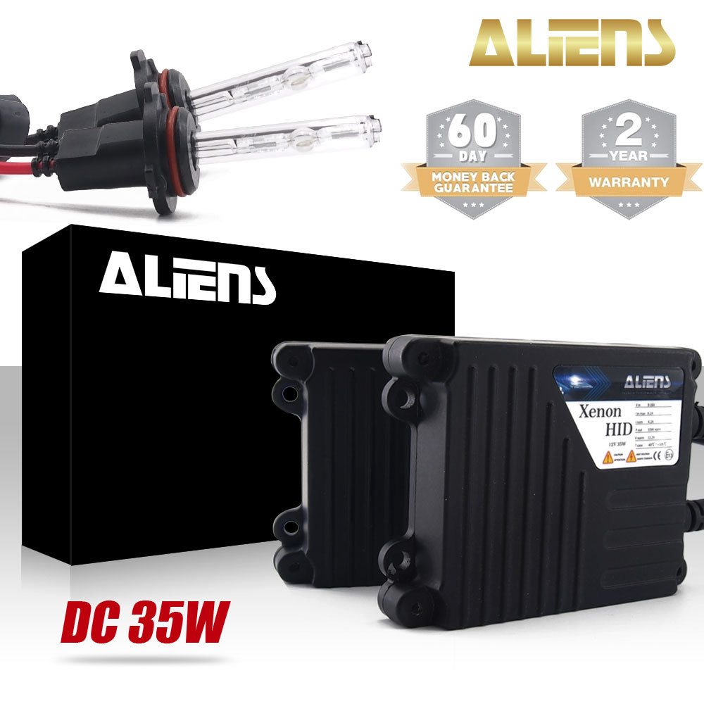 Aliens HID Xenon Headlight Replacement Kit 9005 9006 H1 H3 H4 H13 9005 9006 9007