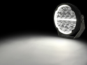 2x 6.5″ Round LED Driving Lights Spot Flood Combo Beam Offroad White Amber DRL