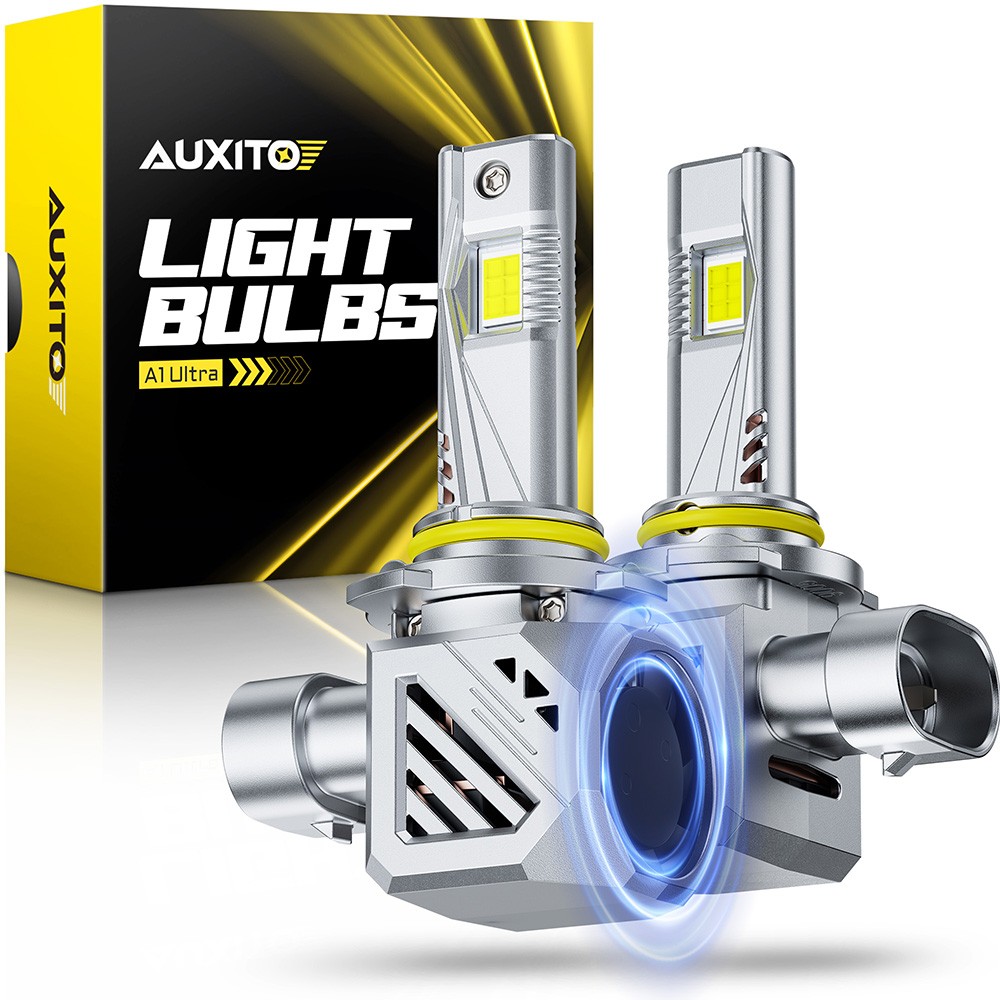 2-20X HB3 9005 LED Headlight Bulb White 6500K 30000LM Hi-Low Beam AUXITO A1ULTRA