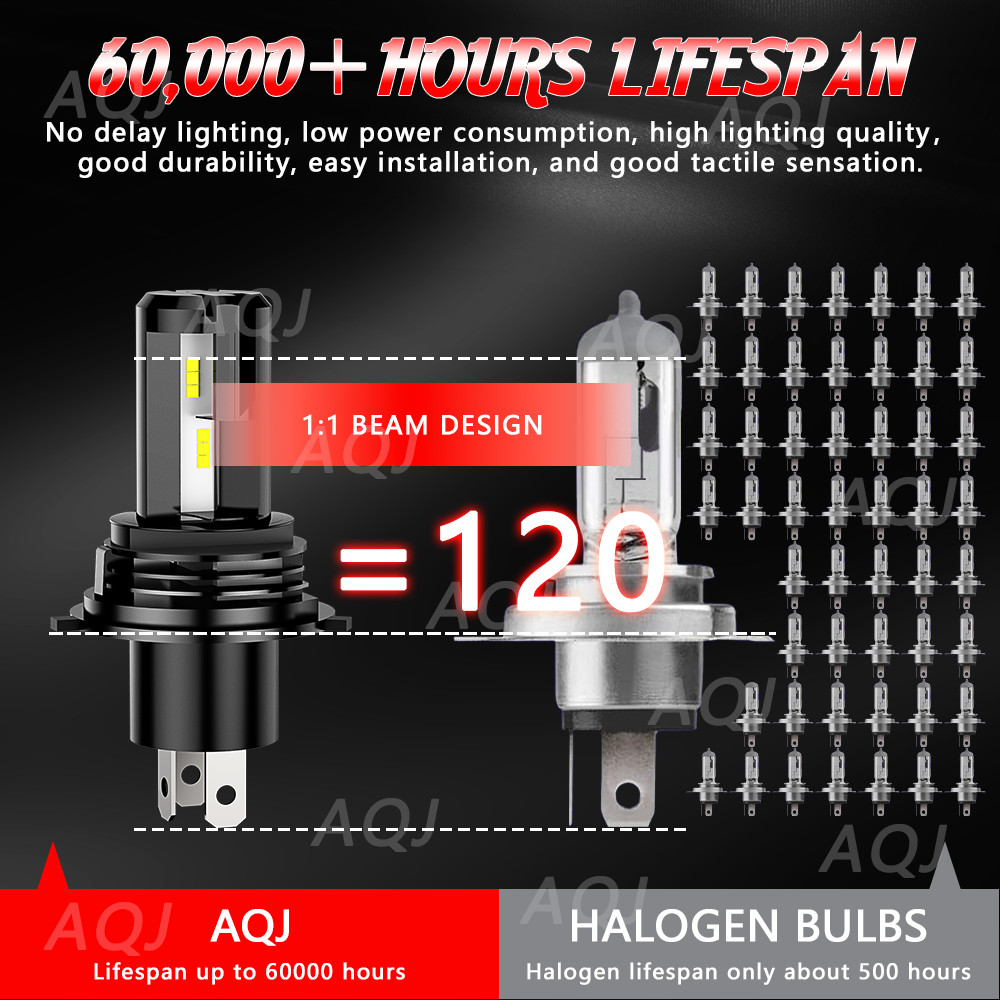 For Yamaha R1 LED HID 1998 1999 2000 2001 2002 2003 Headlight Bulb High Power