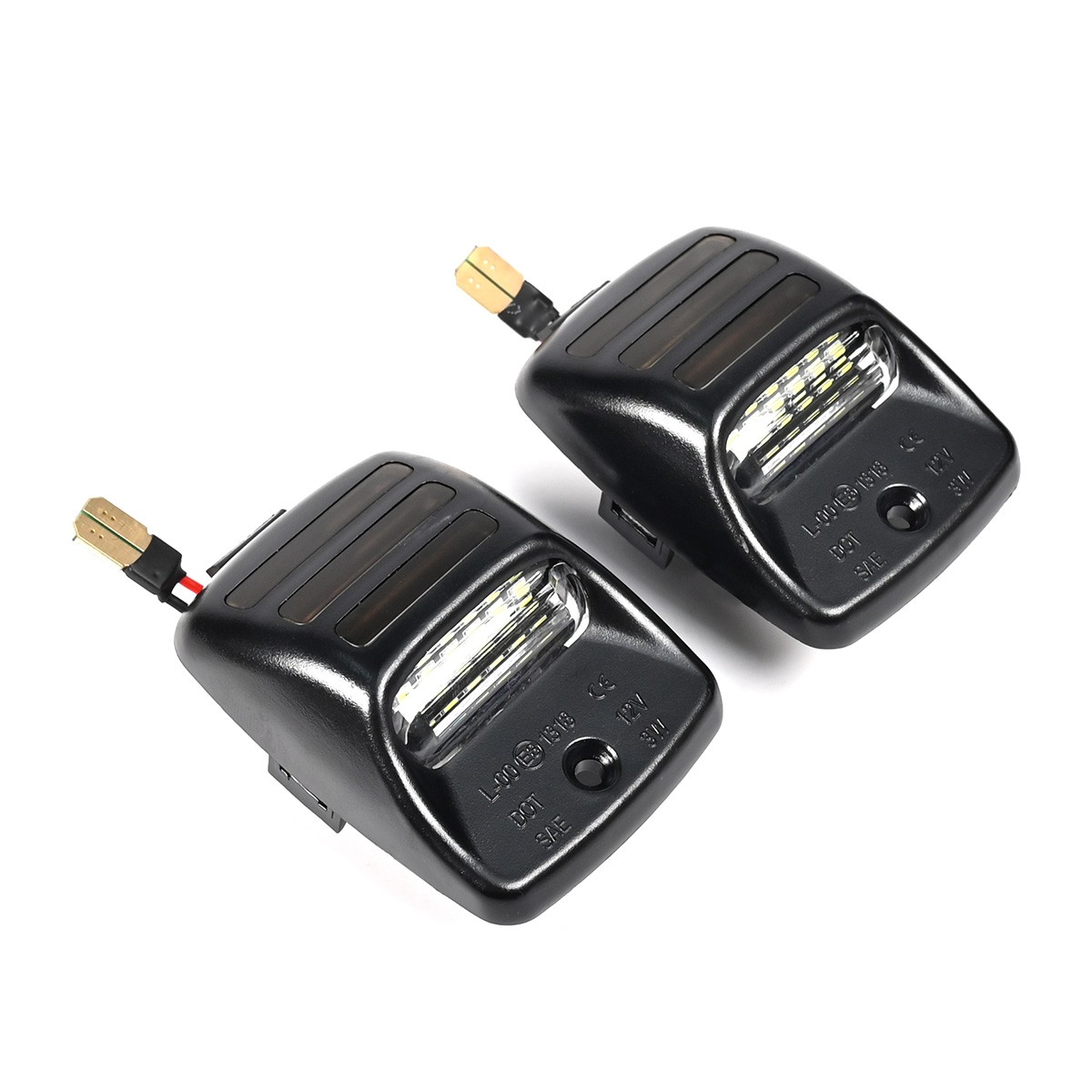 Car LED License Plate Lights Tag Lamp For Toyota Tundra 2000-2013 Tacoma 2006-15