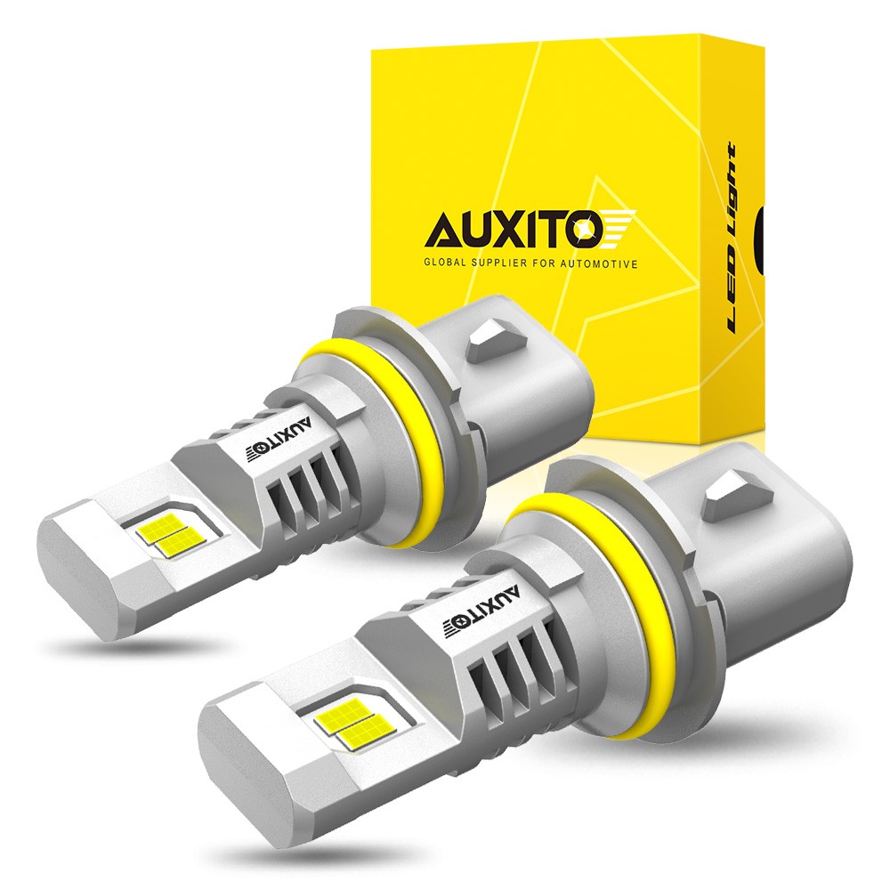 AUXITO 6500K White 9007 HB5 LED Headlight Super Bright High Low Beam CANBUS 2PCS