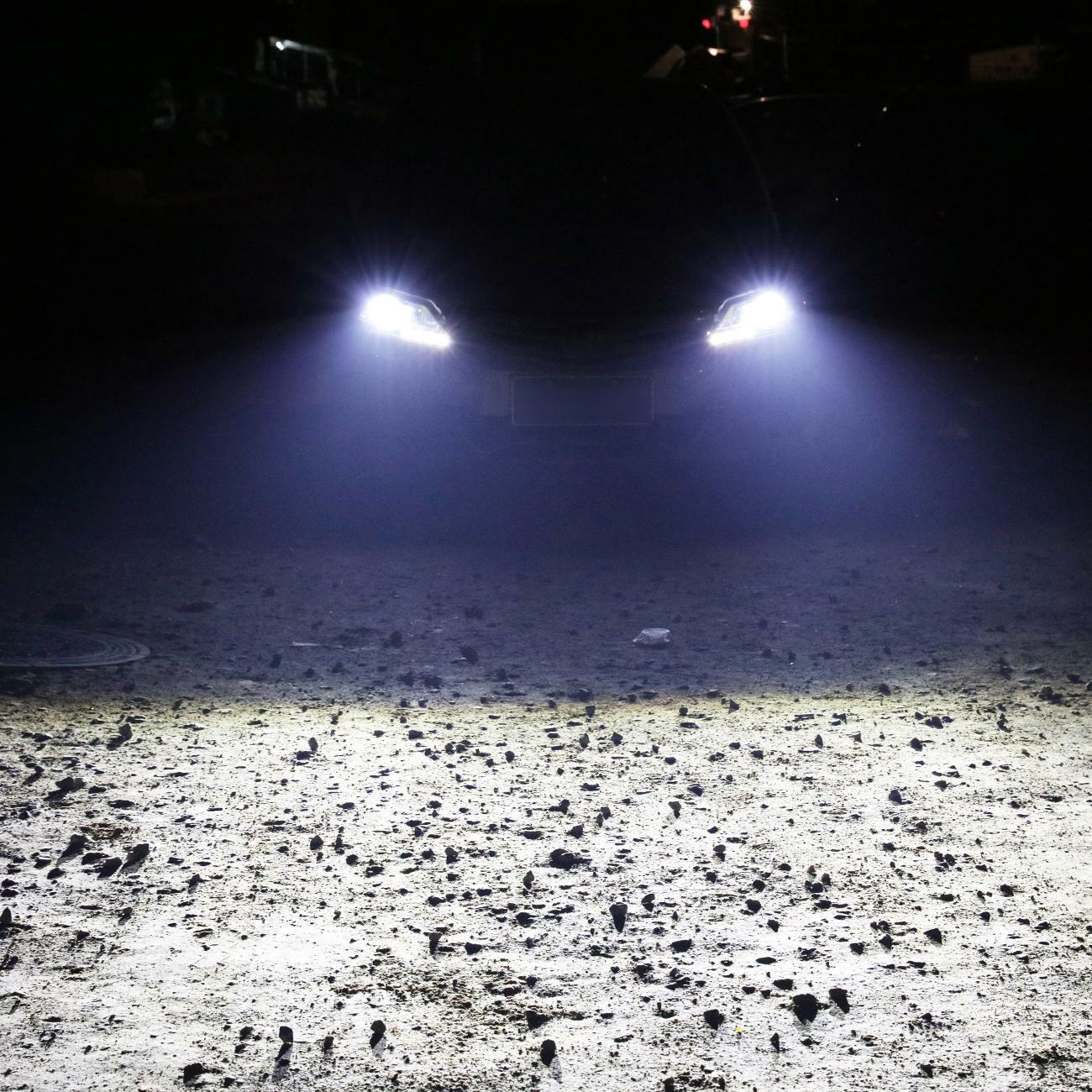 AUXBEAM 9005 HB3 LED Headlight Bulb High Beam Conversion Kit 6000K White Bright