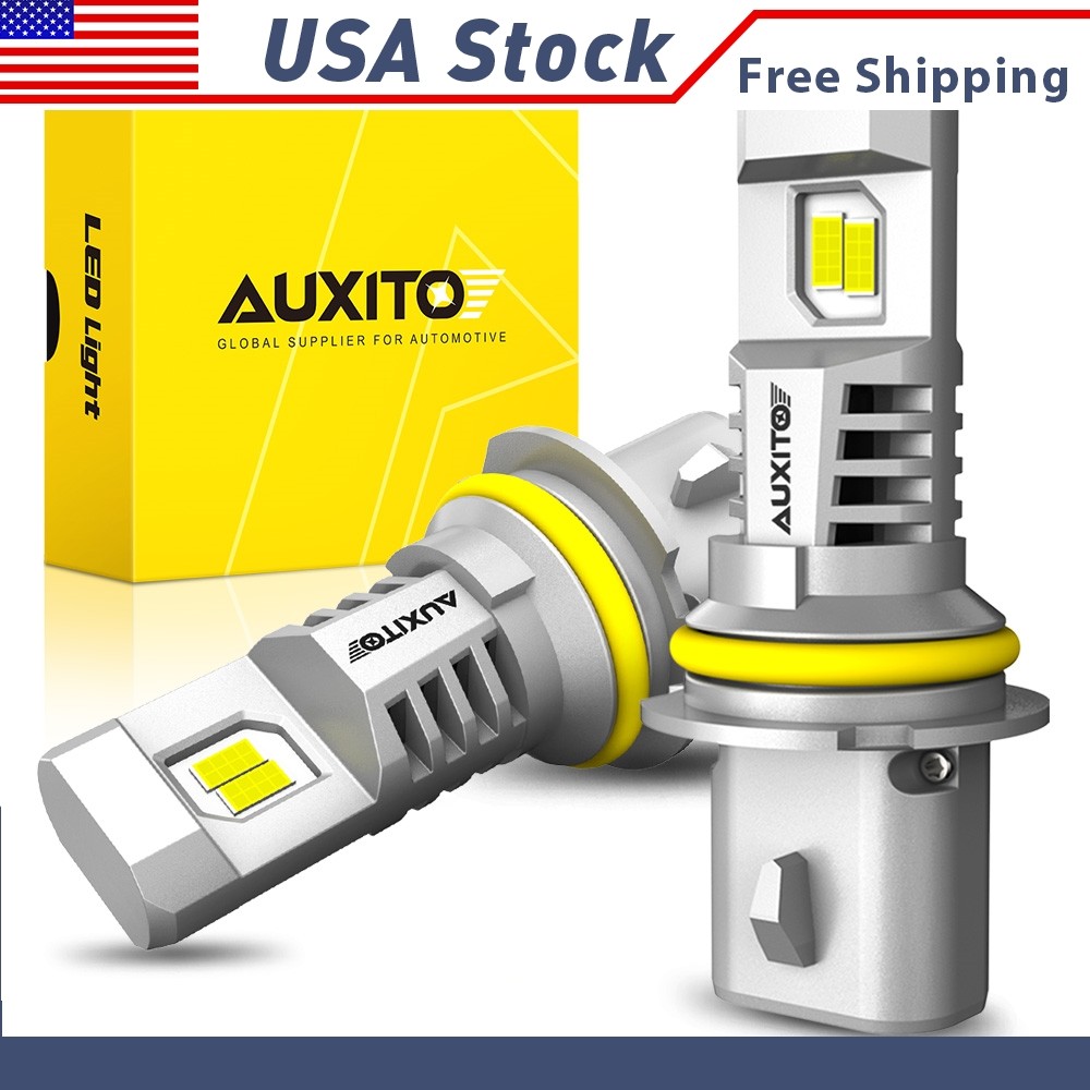 HB5 9007 LED Headlight Bulbs High Low Beam White Bright Super Fog light 2/4x
