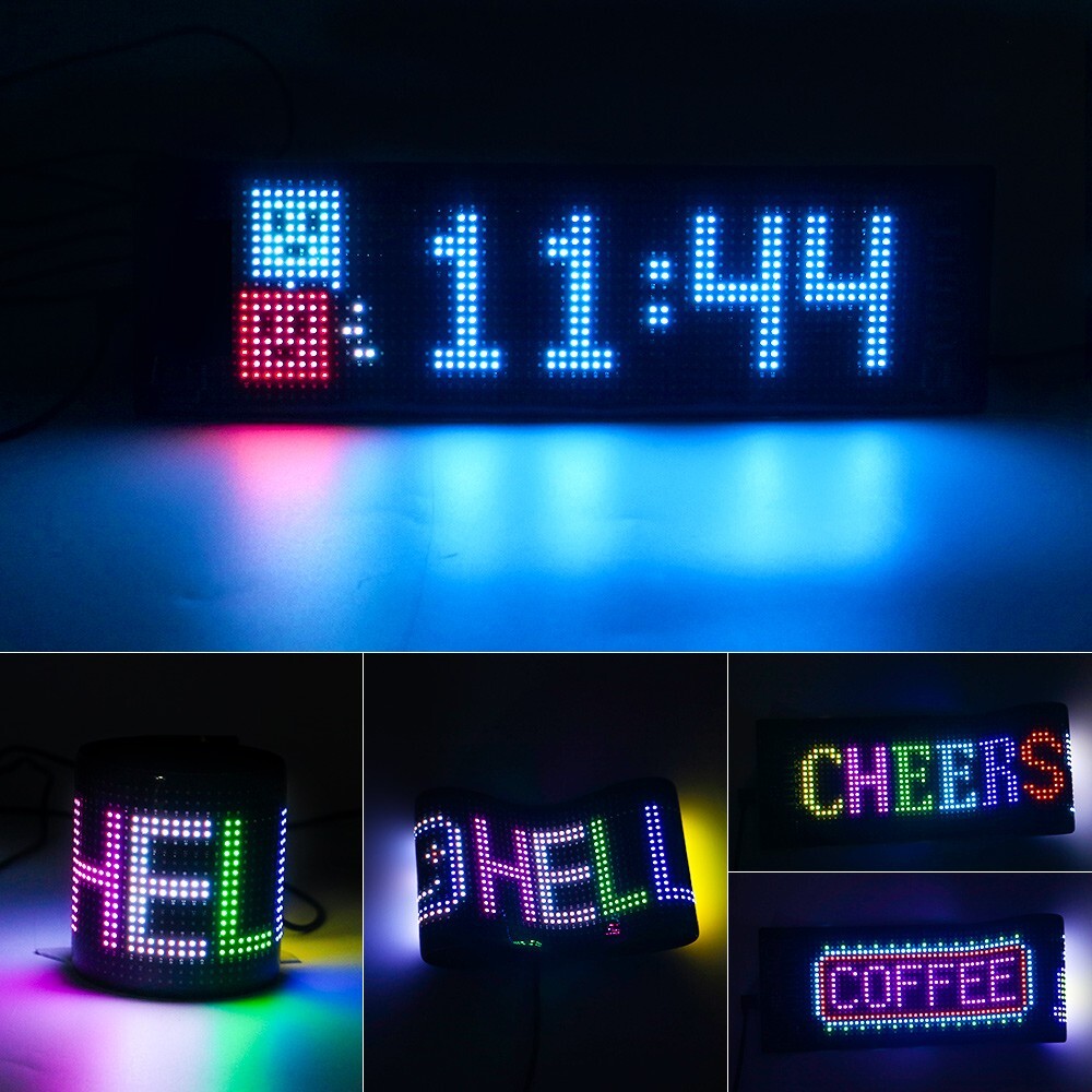Colorful Devil Eye Lamp Soft Screen for Car Windows Led Eyes for Car Window DIY