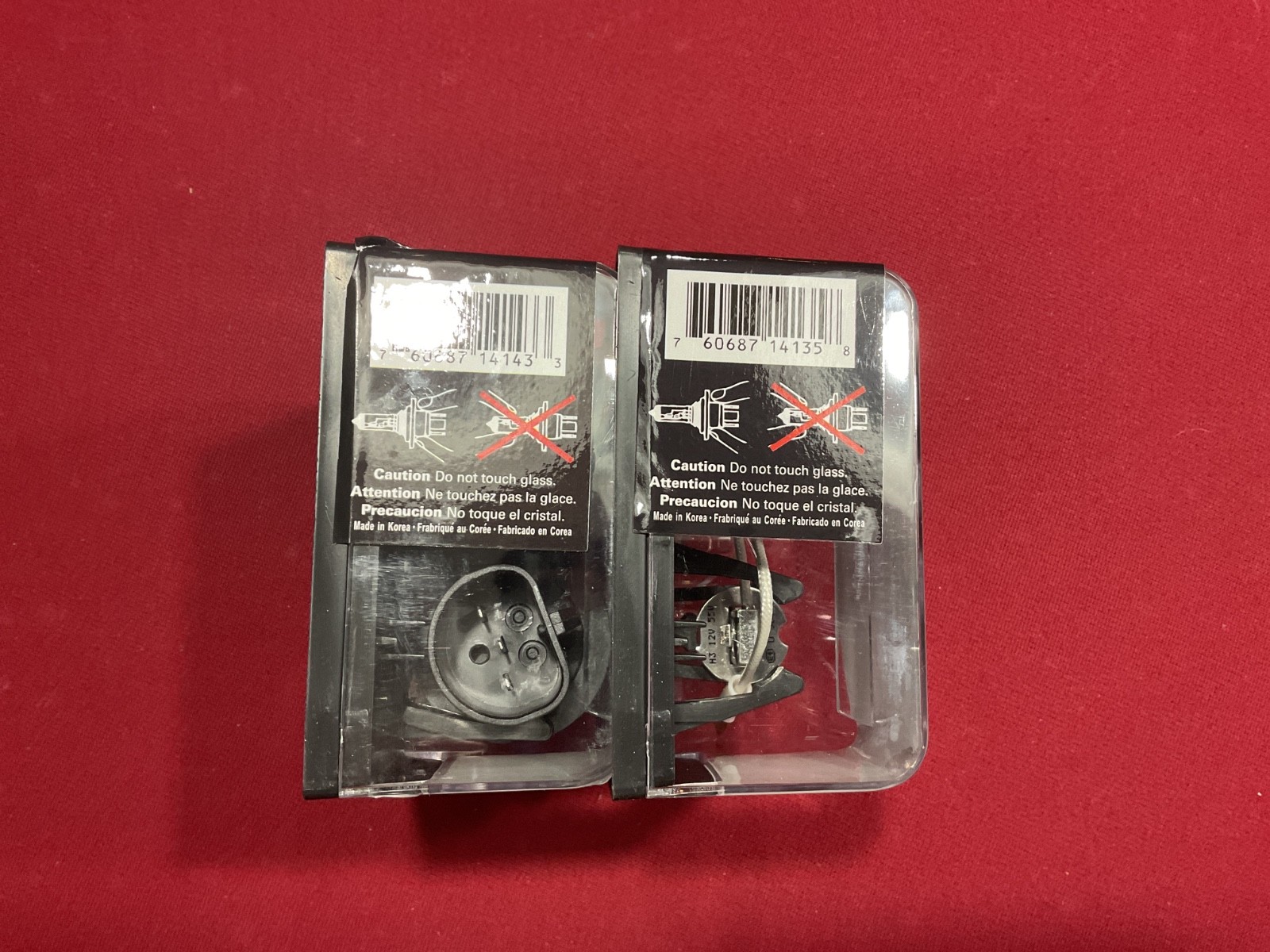 headlight optilux by hella HB1/9004 12v 65/45w extreme white bulbs #H71071392 H3