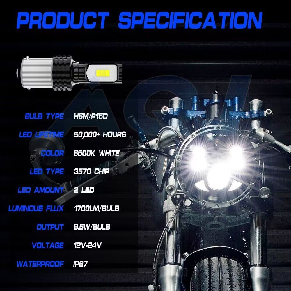 2 pcs Super Bright White 1156 RV Trailer 33-SMD LED 1141 Interior Light Bulbs US