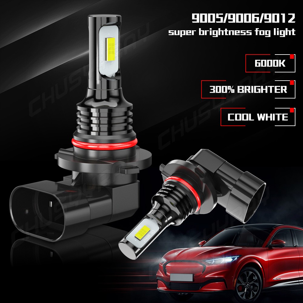 For Ford F250 F350 F450 2005-2019 6x 6500K White LED Headlight + Fog Light Bulbs