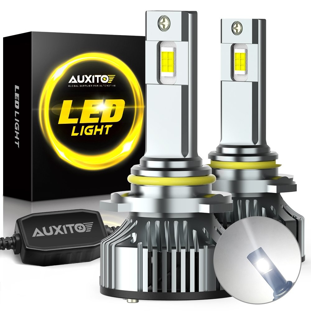 AUXITO 9005 LED Headlight Bulbs Low Beam Headlights Bulb 100W 6500K Y19 Series