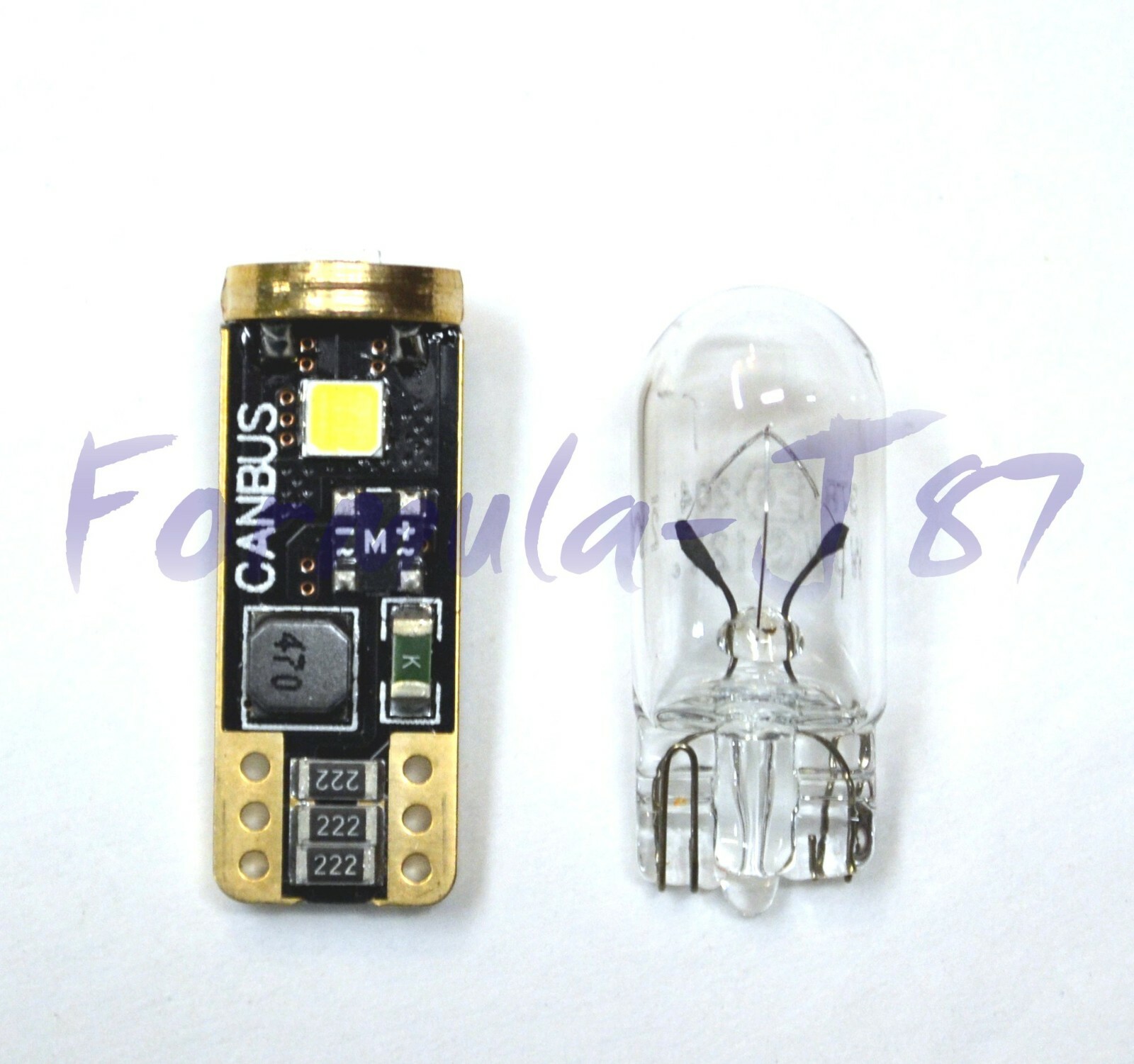 Canbus Error LED Light 168 Purple 12000K Two Bulbs Interior Dome Replacement OE