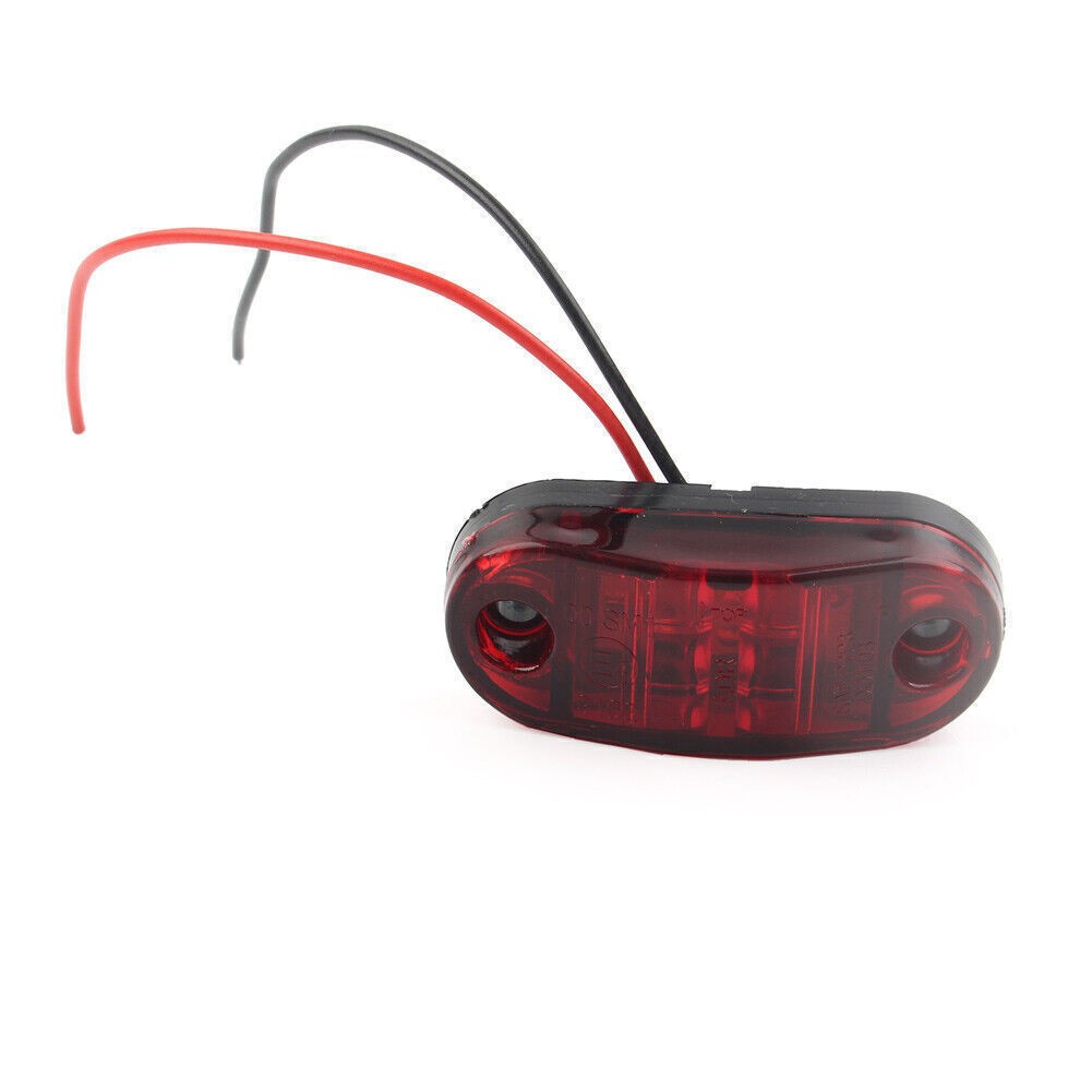 12V 2 SMD LED Side Marker Light Trailer Light For Truck Trailer RV SUV Car