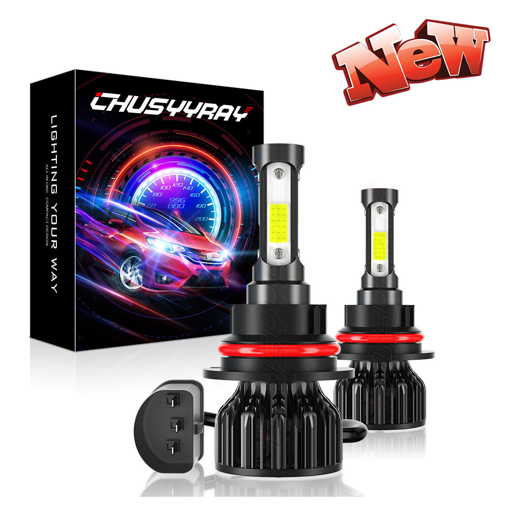 HB5 9007 LED Headlights 12000LM LED Light Bulbs Kit High Low Beam Super Bright