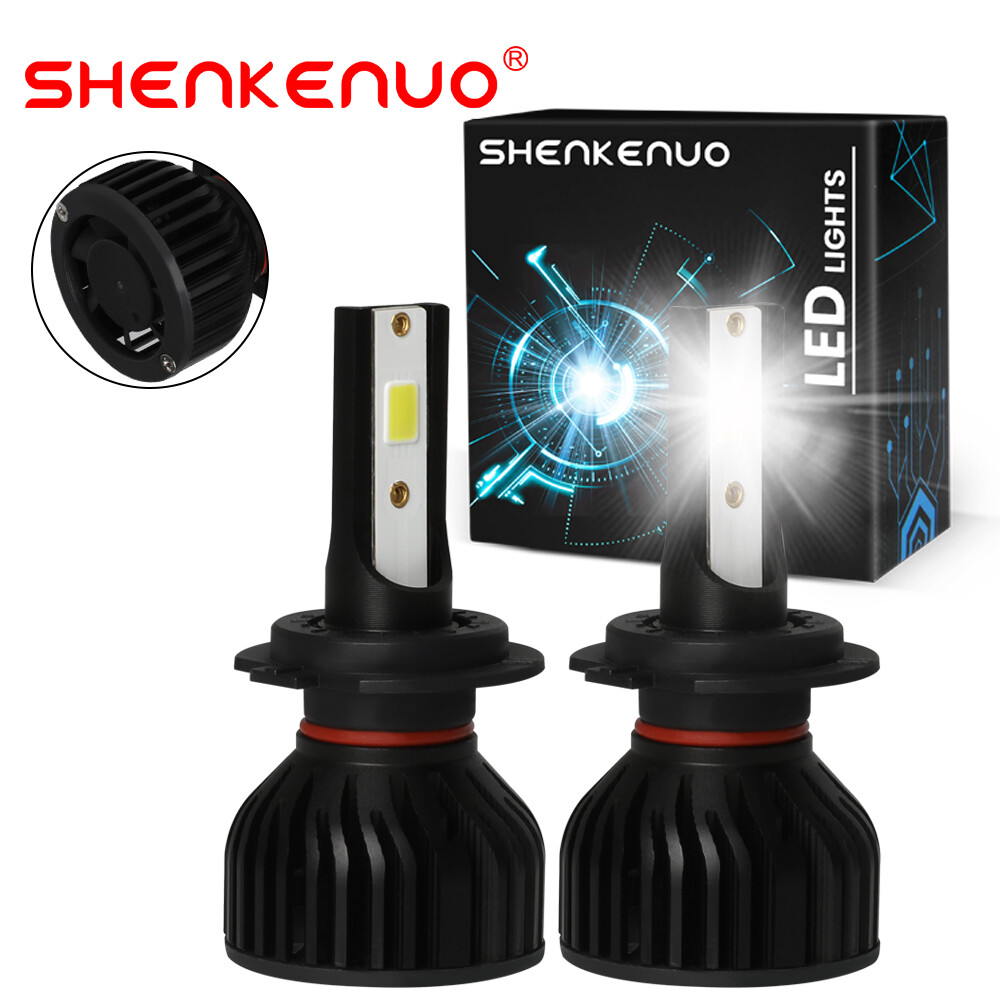 For Yamaha YZF-R6 2003-09 YZF-R1 2009-11 – 2x LED Headlight H7 Bulbs White 6000K