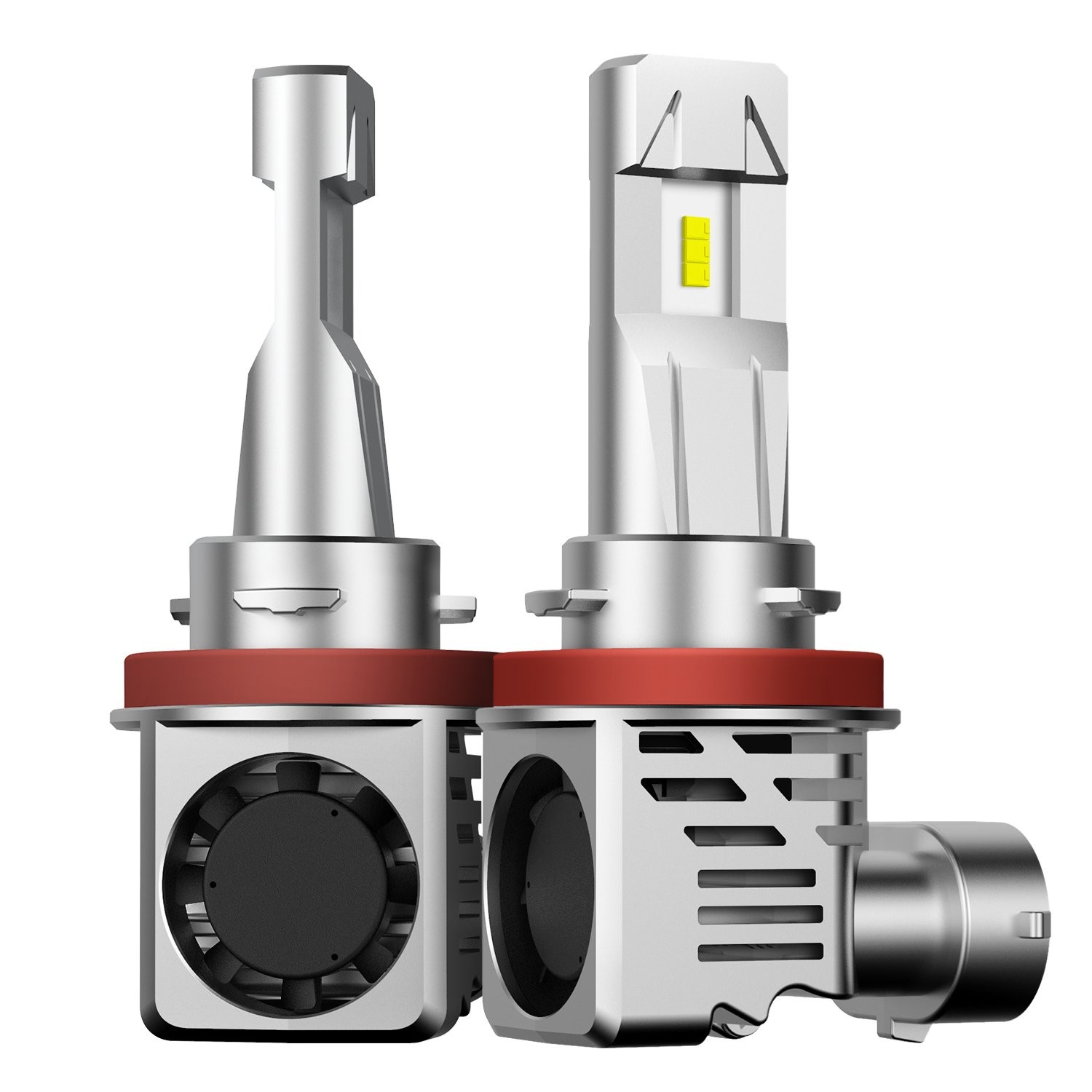 2x H8 LED Headlight Bulb Beam Kit Hi-Lo save energy 30000LM 6500K Super