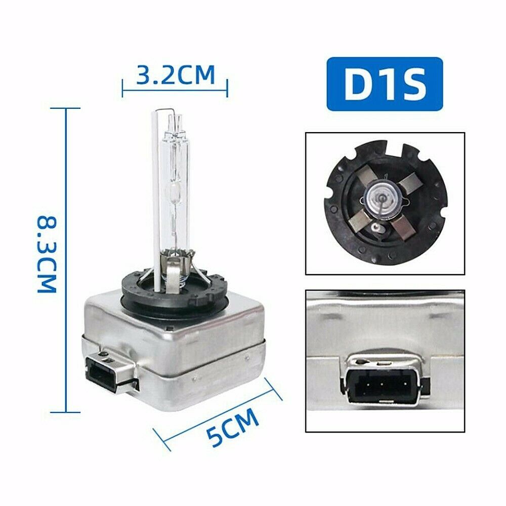 D1S HID Xenon Bulbs 8000K for Cadillac Escalade ESV EXT 2003-14 Headlight Hi/Lo