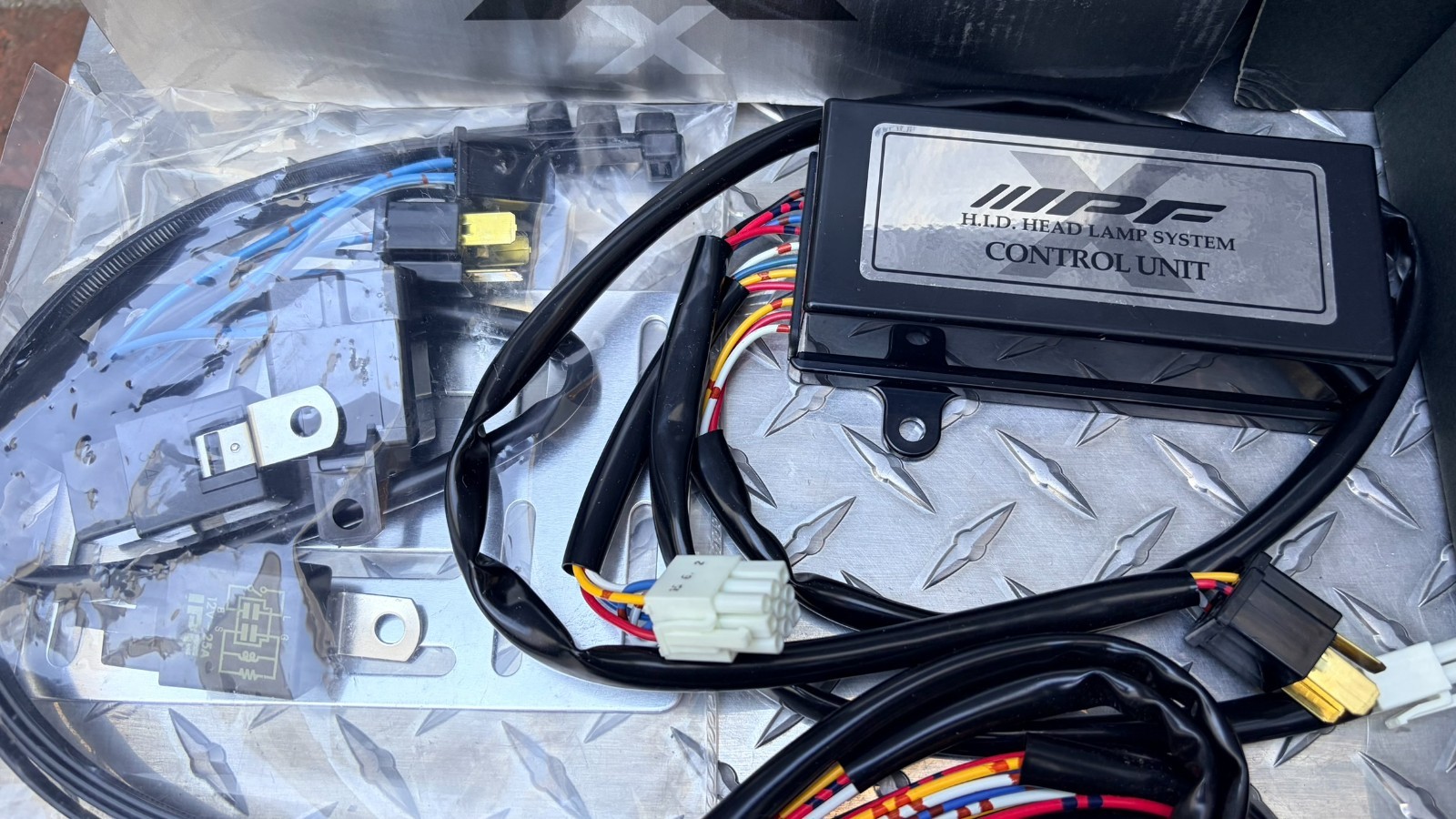 IPF HID Conversion Kit JDM Super HID Xenon Clear & White Blue Made in Japan NOS