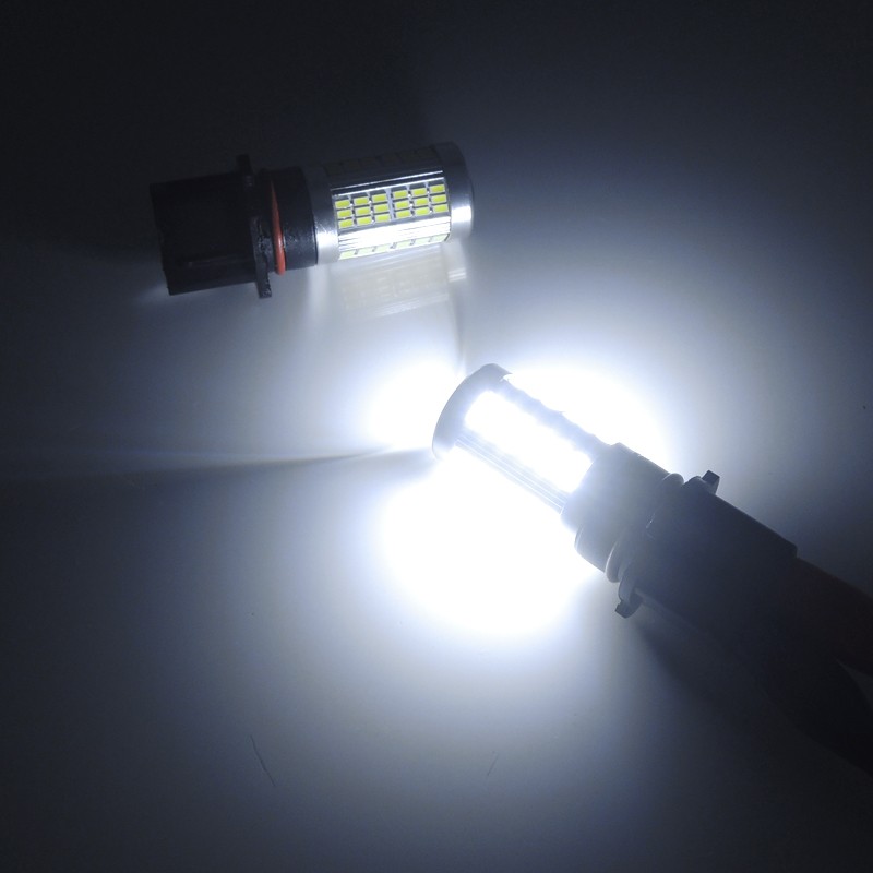 2 Xenon White 102-SMD P13W 12277 LED Bulbs for Mazda CX-5 Daytime Running Lights