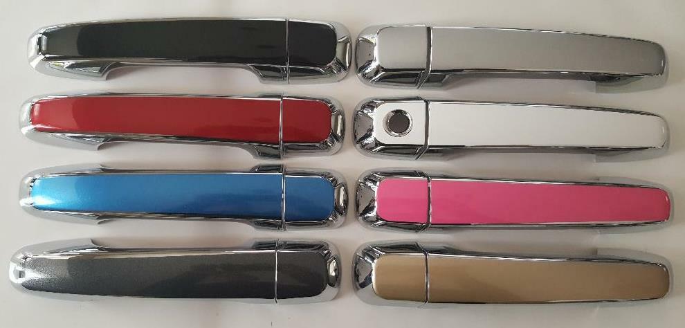 Custom Black OR Chrome Door Handle Covers 2010-2022 Toyota 4Runner U PICK CLR